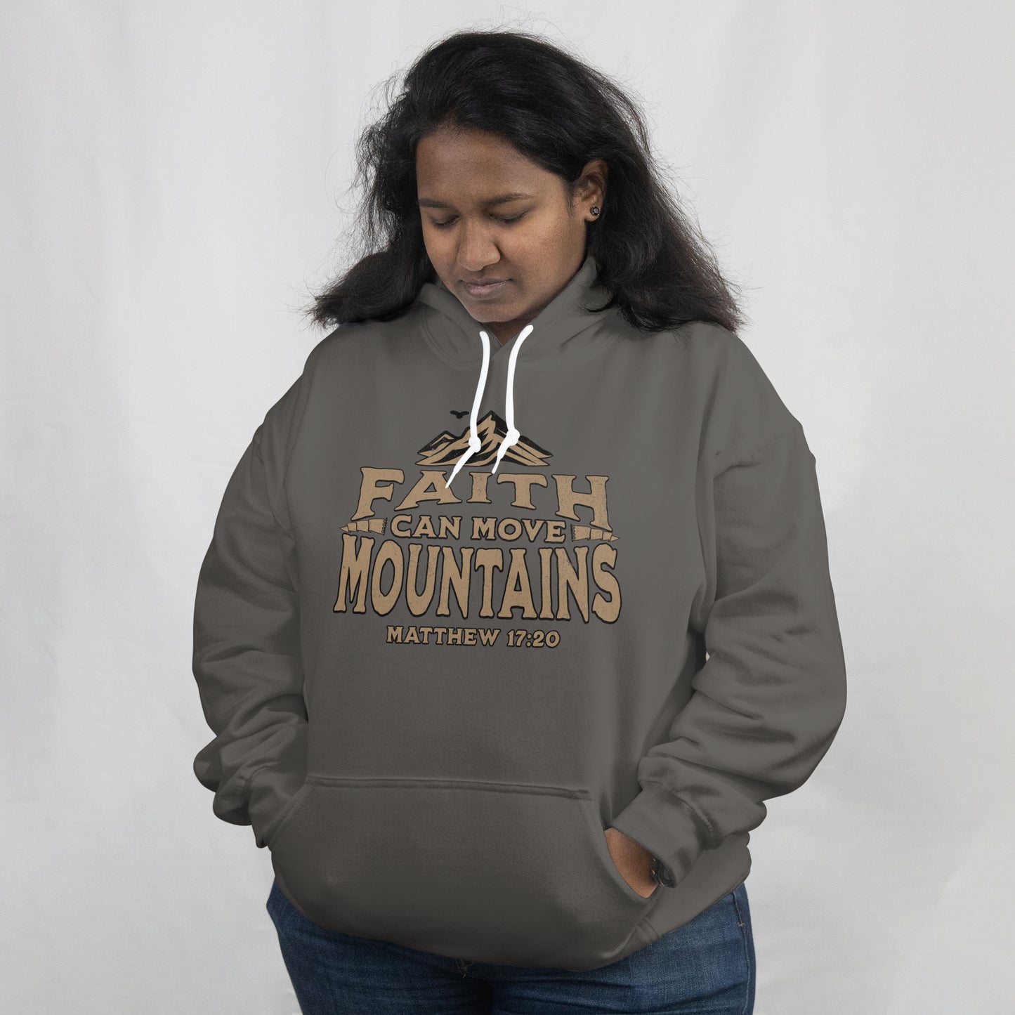 Faith Moves Mountains Hoodie