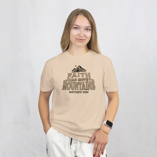 Faith Moves Mountains T-Shirt