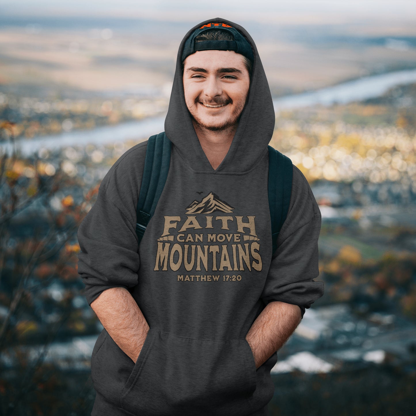 Faith Moves Mountains Hoodie