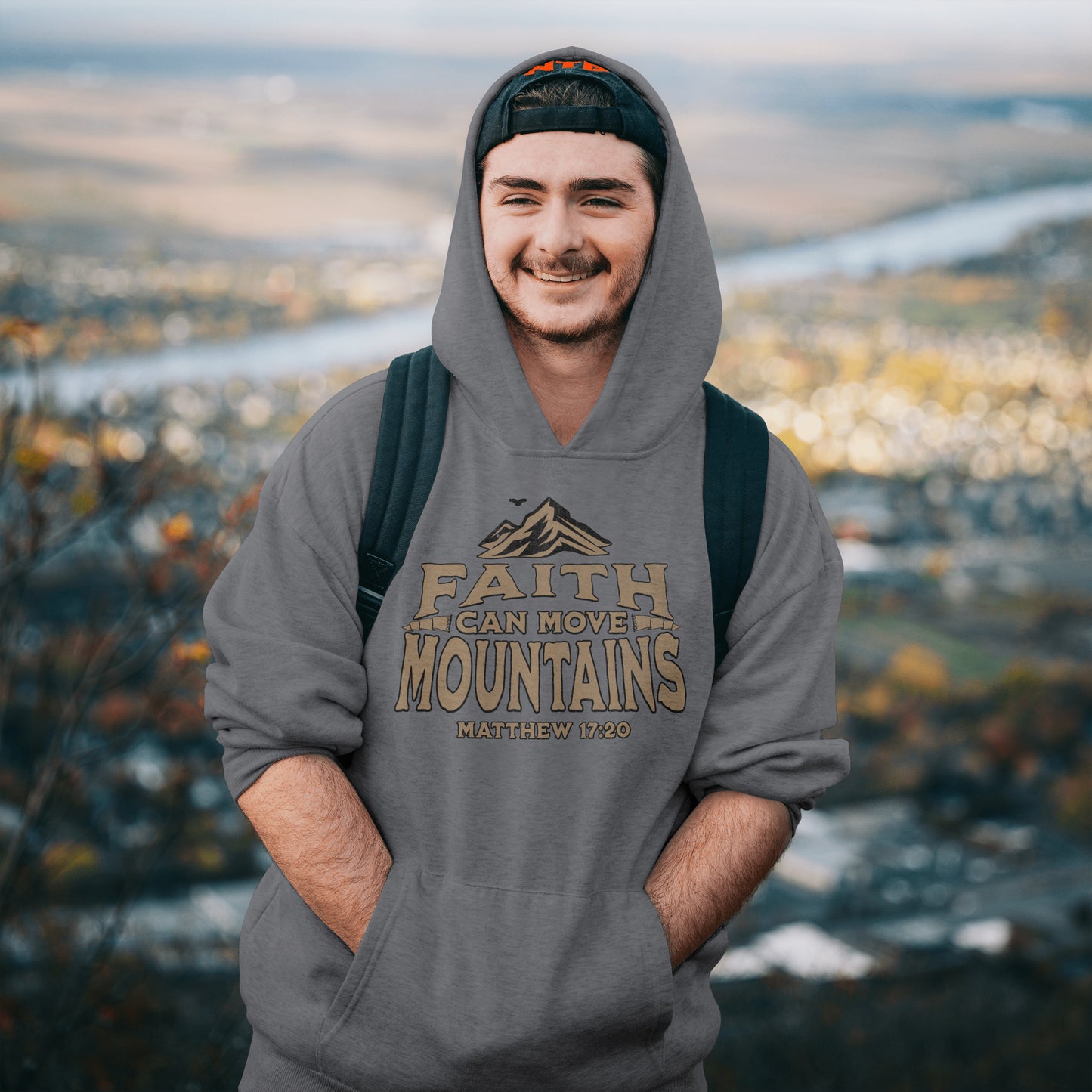 Faith Moves Mountains Hoodie