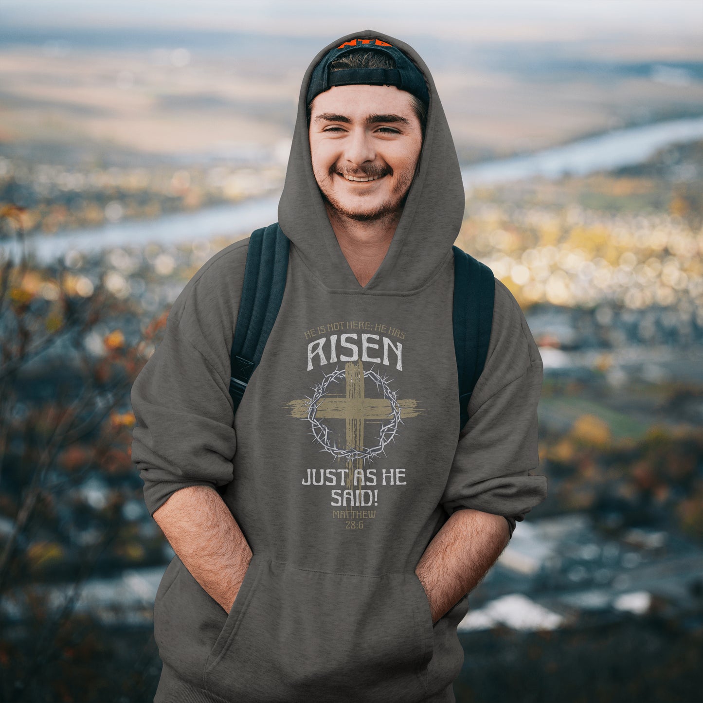 He Has Risen Hoodie