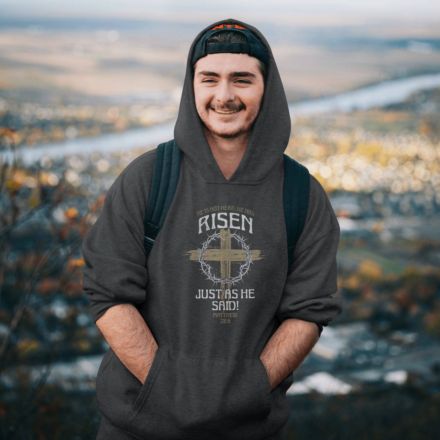 He Has Risen Hoodie
