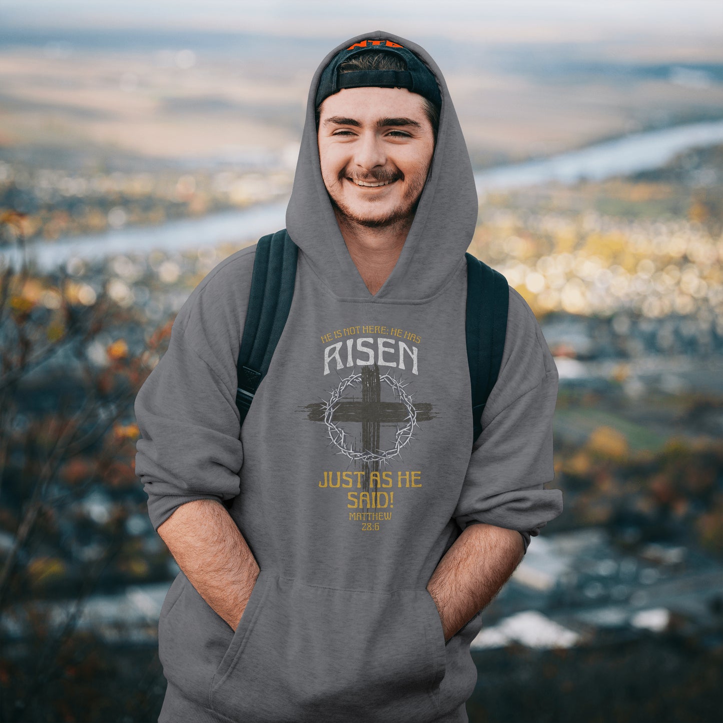 He Has Risen Hoodie