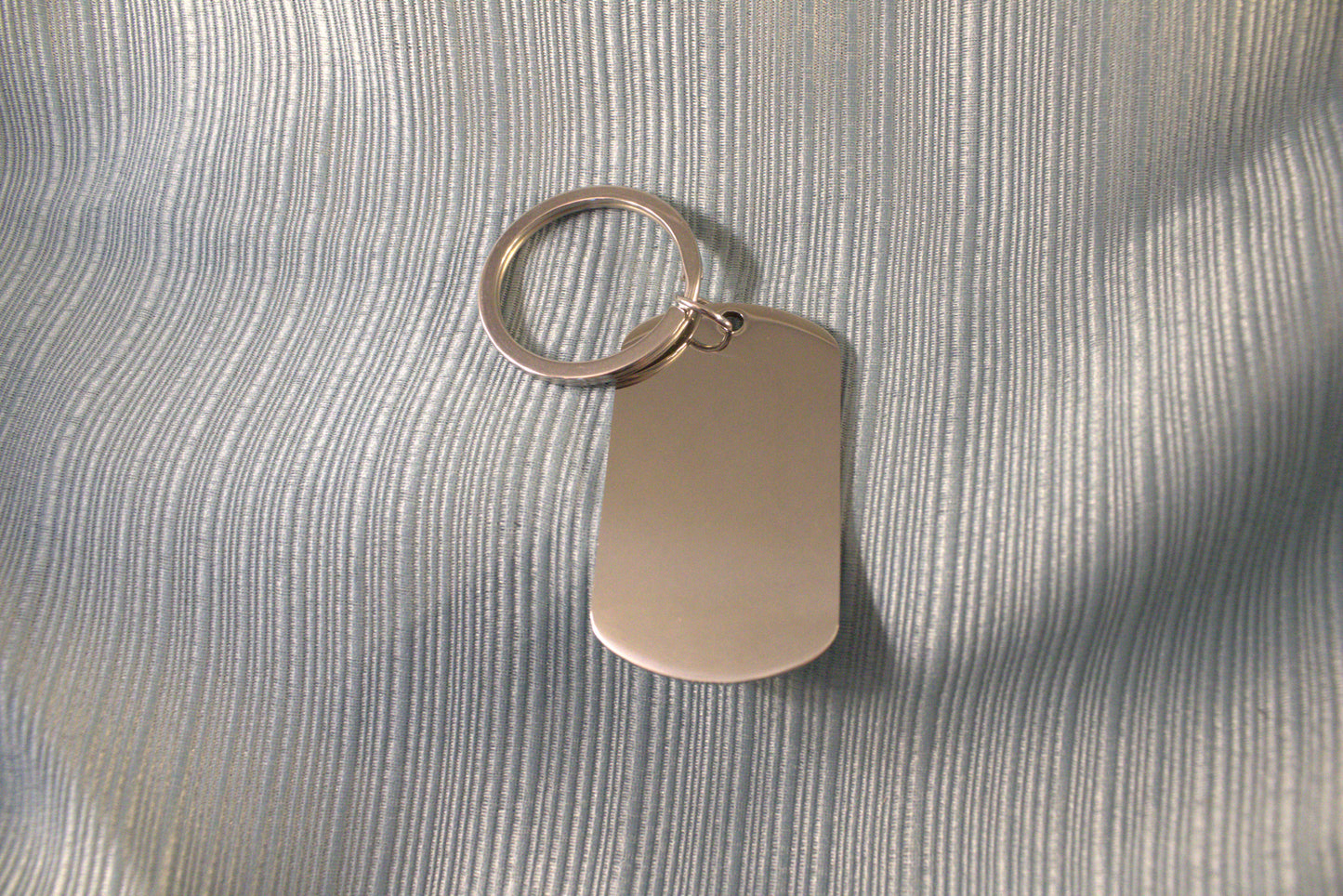 Dog Tag Keychain