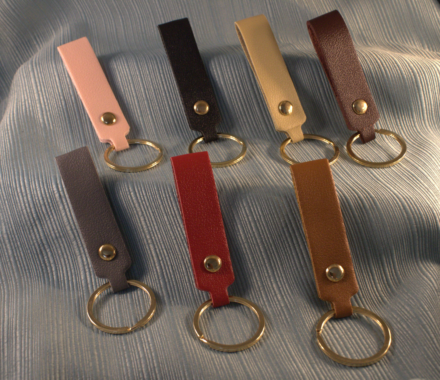 PU Leather Keychains