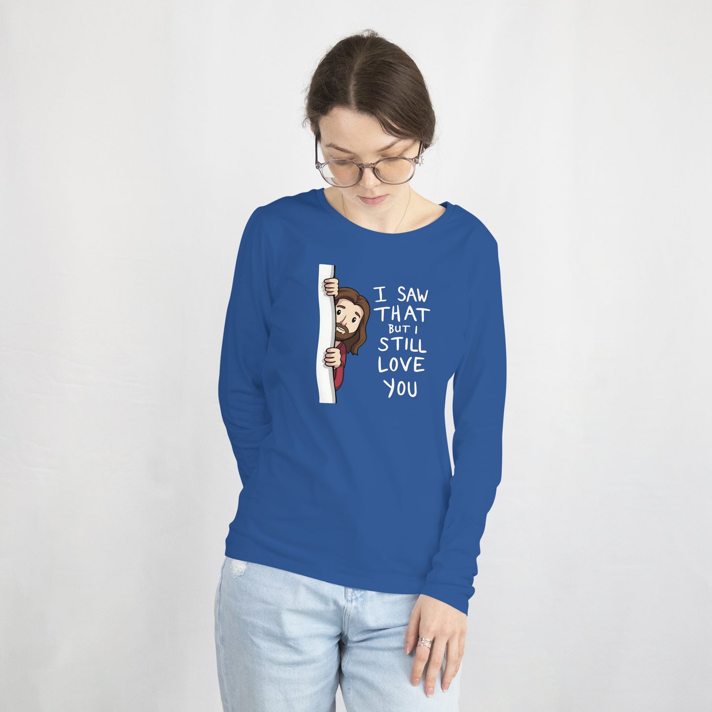 I Saw That Softstyle Long Sleeve