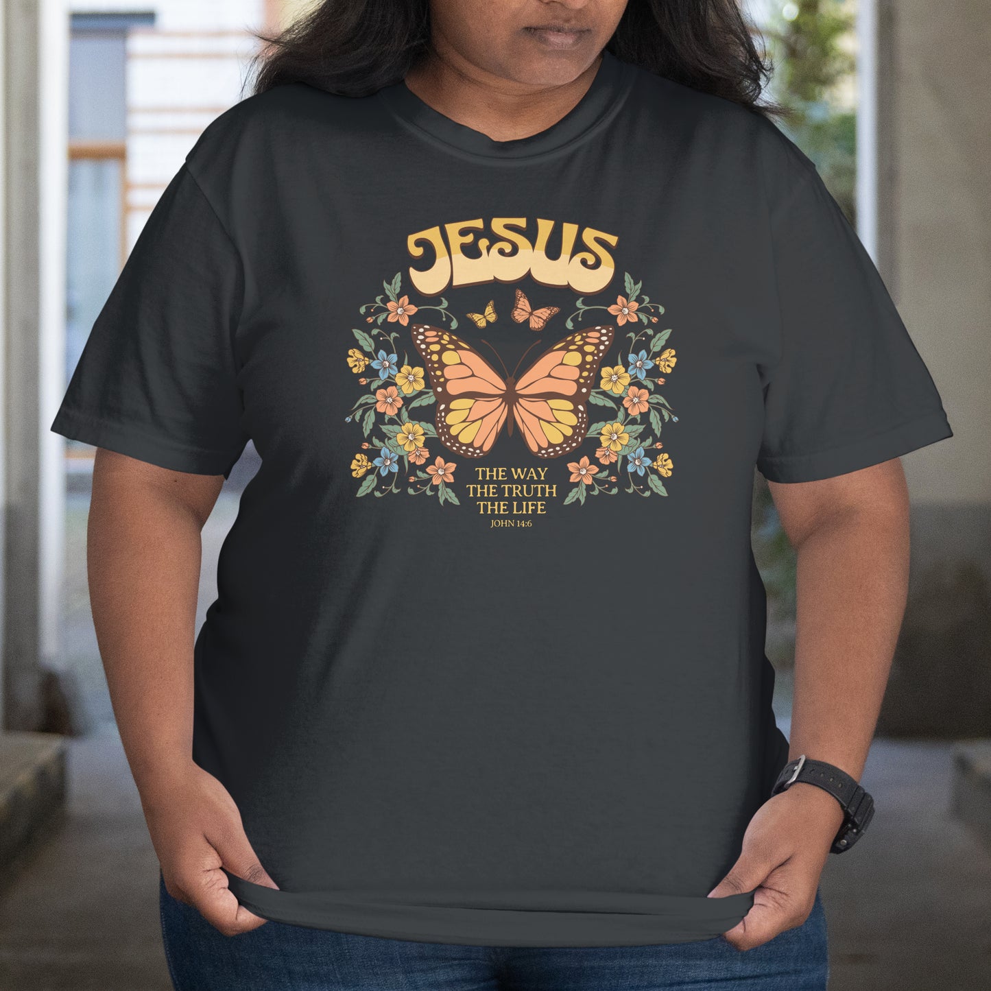 John 14:6 Butterly T-Shirt