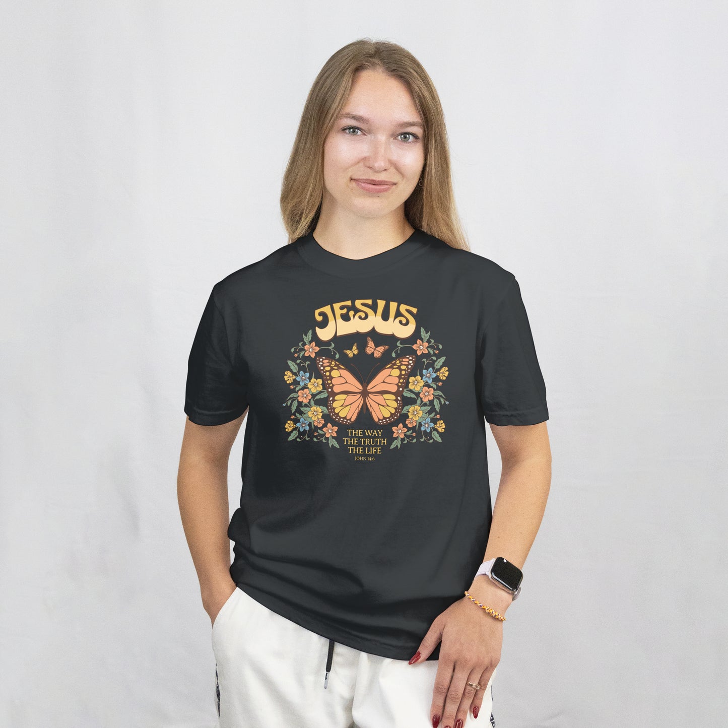 John 14:6 Butterly T-Shirt