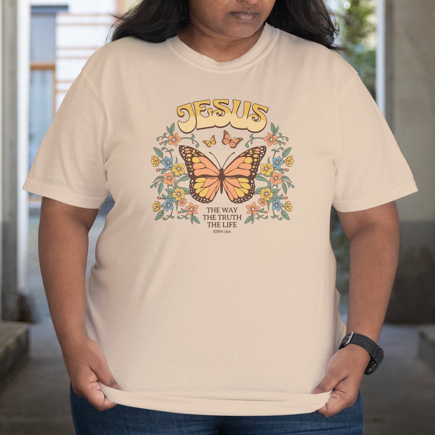 John 14:6 Butterly T-Shirt