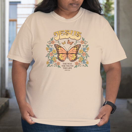 John 14:6 Butterly T-Shirt