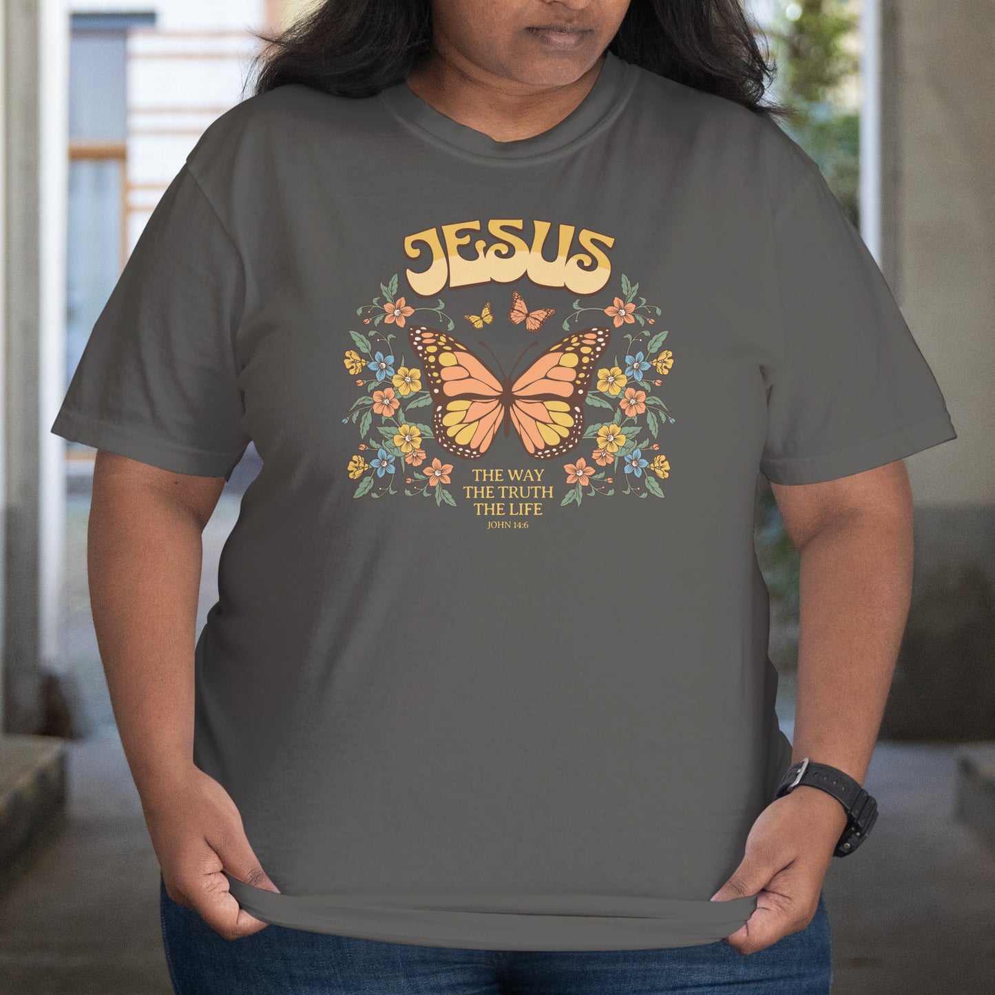 John 14:6 Butterly T-Shirt