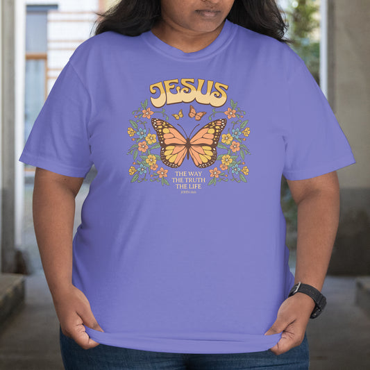 John 14:6 Butterly T-Shirt