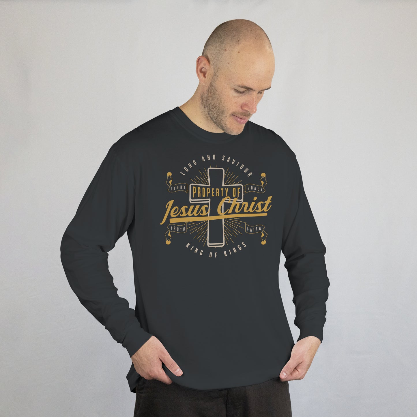 Property of Jesus Christ Softstyle Long Sleeve