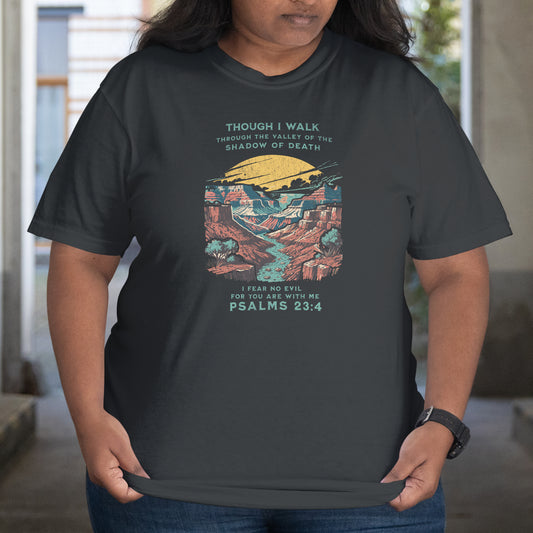 Psalms 23:4 T-Shirt