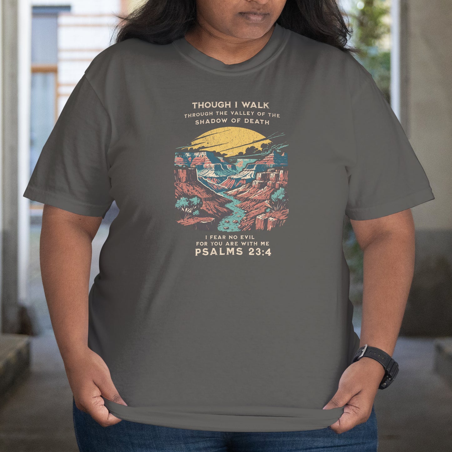 Psalms 23:4 T-Shirt