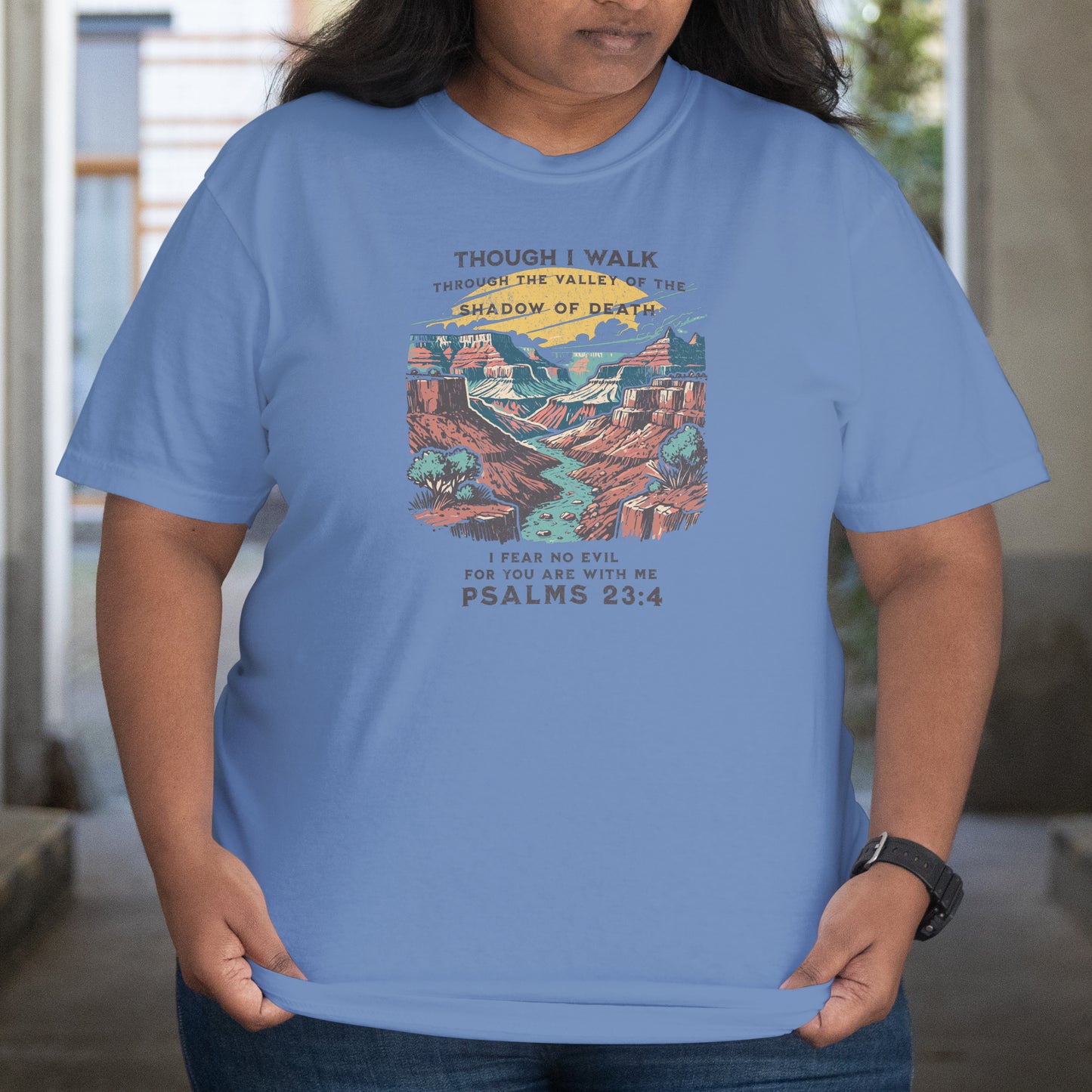 Psalms 23:4 T-Shirt