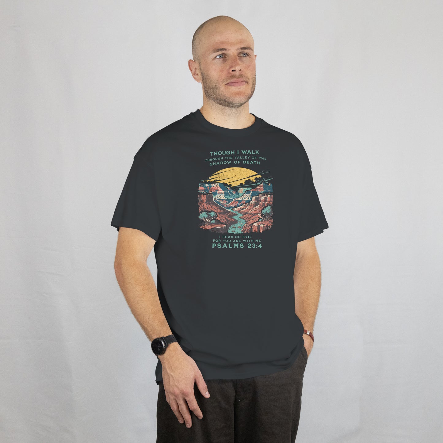 Psalms 23:4 T-Shirt