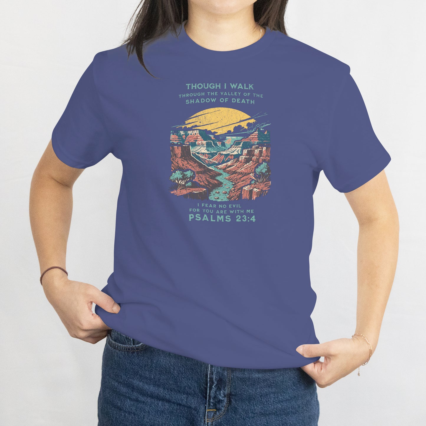 Psalms 23:4 T-Shirt