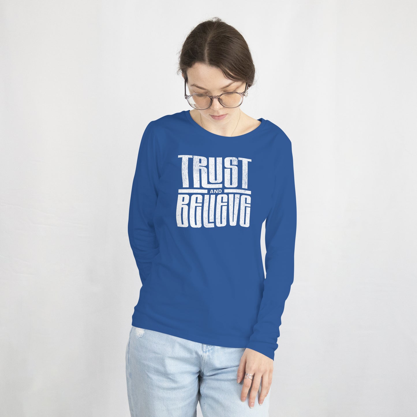 Trust and Believe Softstyle Long Sleeve