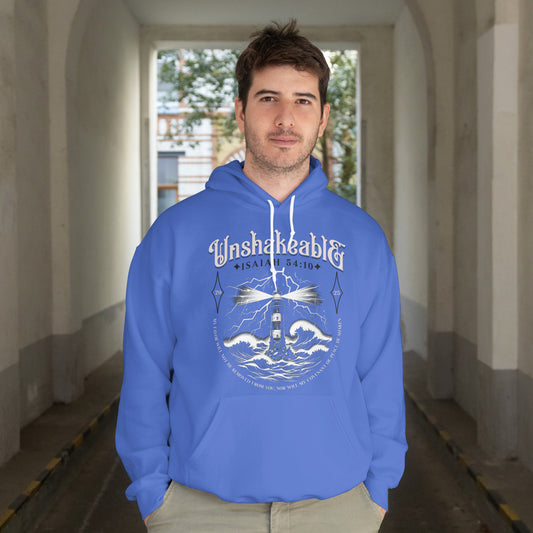 Isaiah 54:10 Unshakeable Hoodie