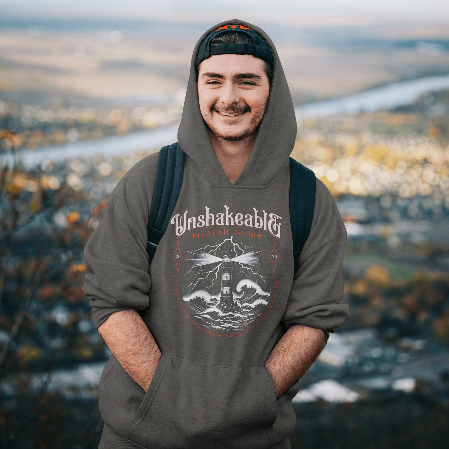 Isaiah 54:10 Unshakeable Hoodie