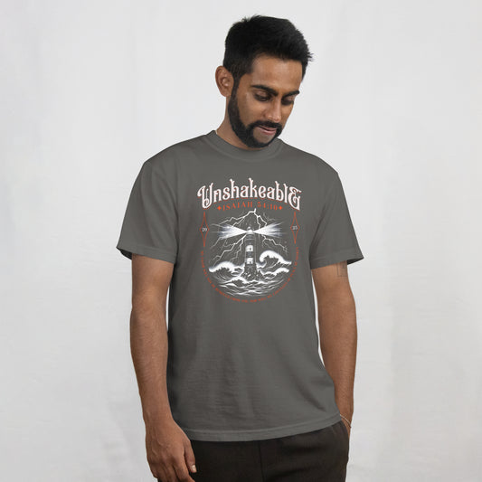 Isaiah 54:10 Unshakeable Spirit T-Shirt