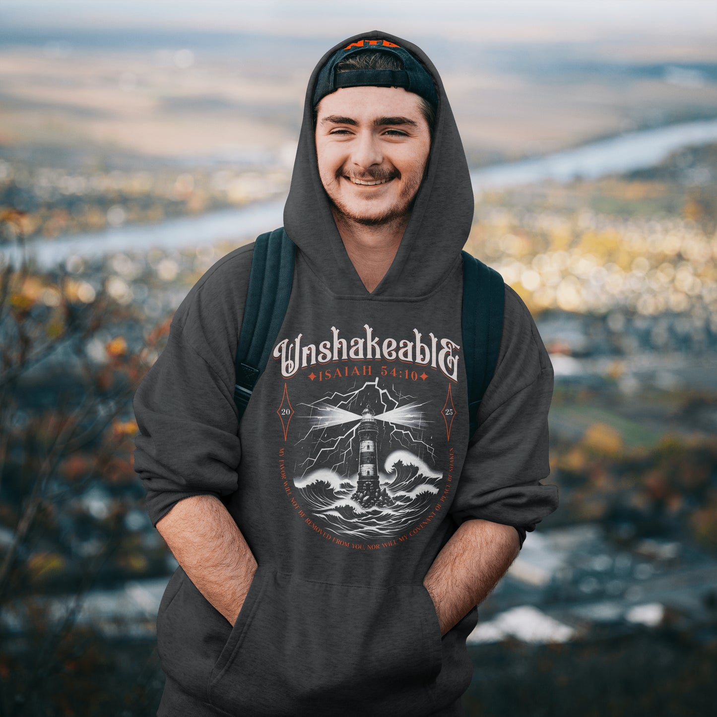 Isaiah 54:10 Unshakeable Hoodie