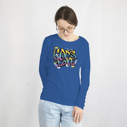 God's Love Softstyle Long Sleeve