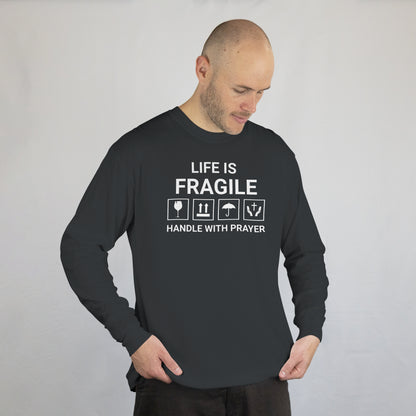 Life Is Fragile Softstyle Long Sleeve