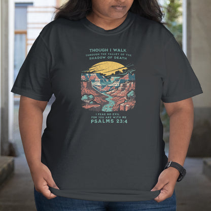 Psalms 23:4 T-Shirt